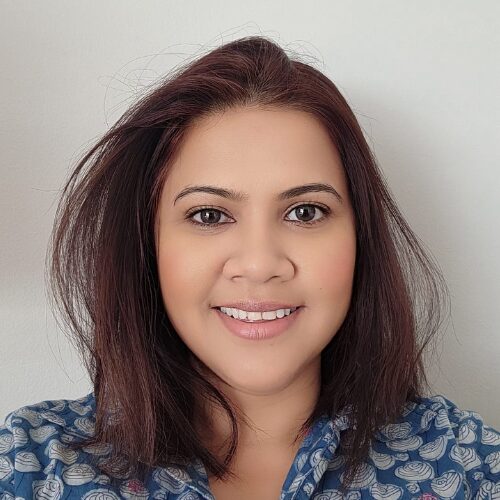 headshot of attorney, Pooja Talukdar in professional attire